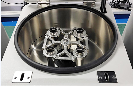 إدخال واستخدام أجهزة الطرد المركزي الطبية