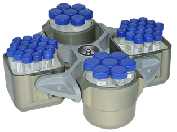 زاوية دوارة للطرد الدقيق عالية السرعة