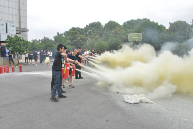 تدريبات التدريب على السلامة من الحرائق