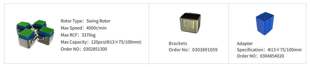 جهاز الطرد المركزي الآلي الدوار معلمة من CTK120C سعة كبيرة مبردة الآلي ديكابينغ الطرد المركزي